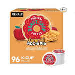 The Original Donut Shop Cápsulas Keurig K-Cup de café con tarta de manzana y caramelo, tostado ligero (96 unidades)