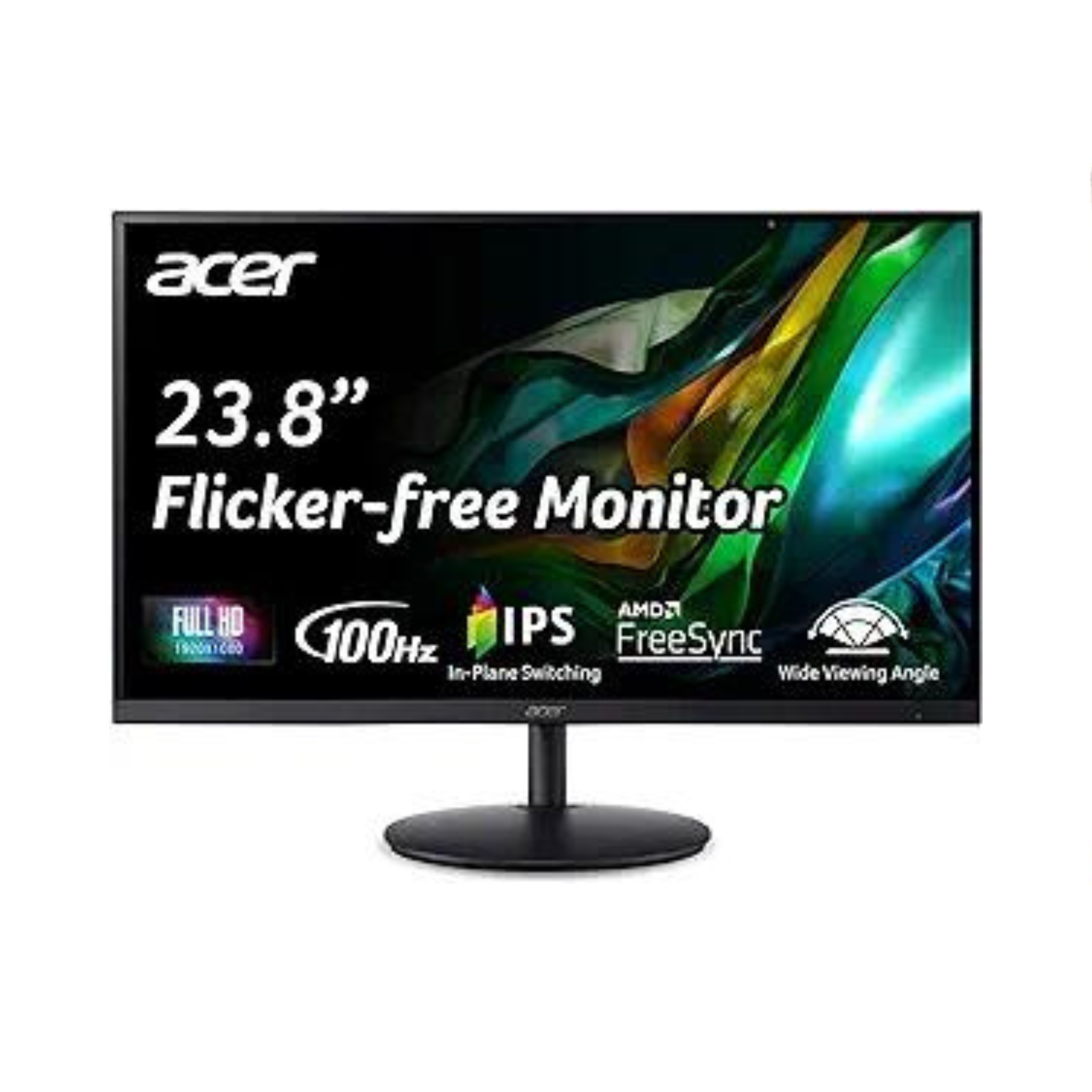 Acer 23.8″ FHD 100Hz Monitor With Adjustable Stand & Built-In Speakers