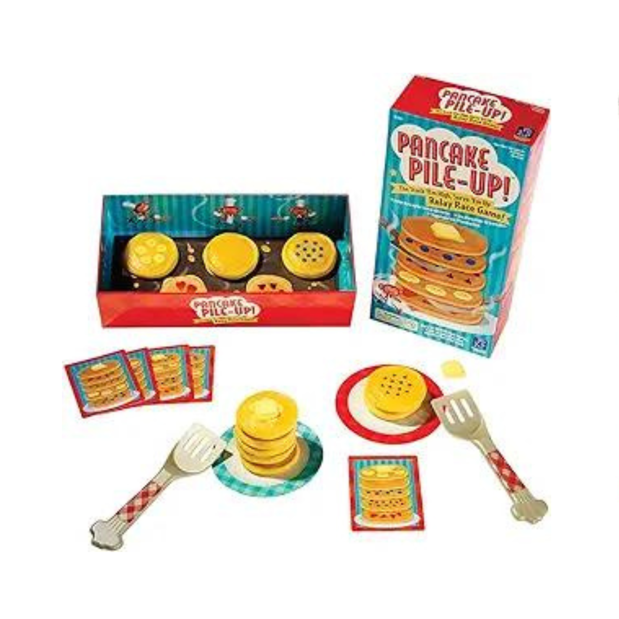 Educational Insights Pancake Pile-Up, Sequence Relay Board Game
