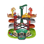 Thomas &amp; Friends Juego de vías de varios niveles Trenes y grúas Super Tower