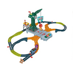 Juego de tren motorizado Thomas &amp; Friends, juego de entrega Talking Cranky