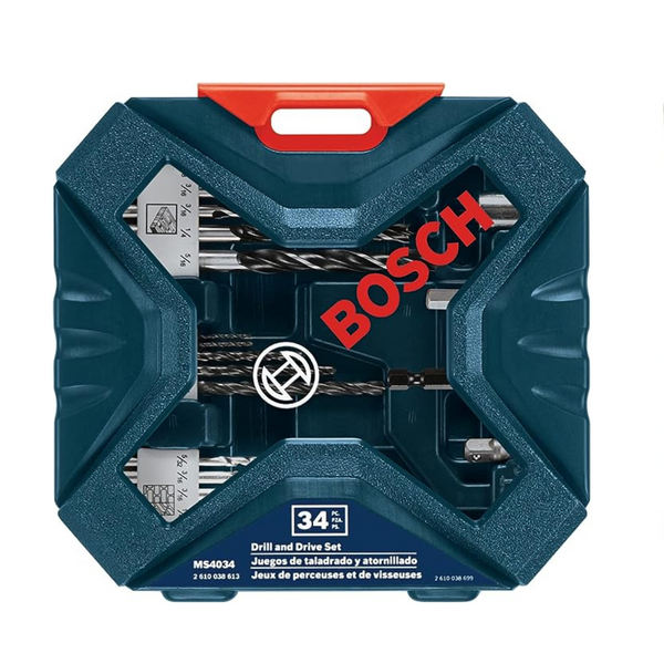 Juego de brocas y brocas Bosch de 34 piezas