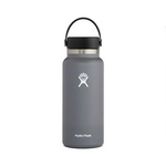 Botella de agua con aislamiento de boca ancha de acero inoxidable Hydro Flask de 32 oz (varios colores)