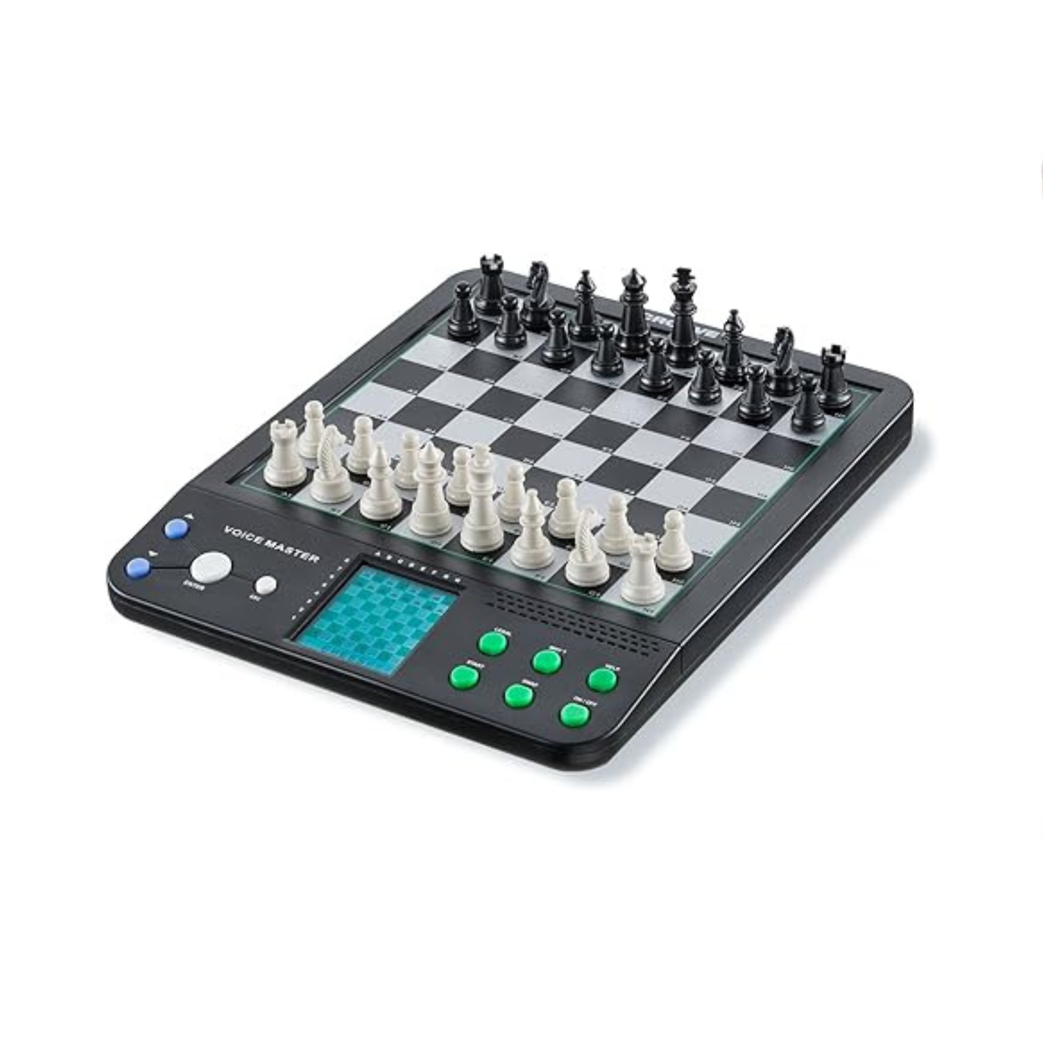 Croove 8-in-1 Electronic Chess and Checkers Set