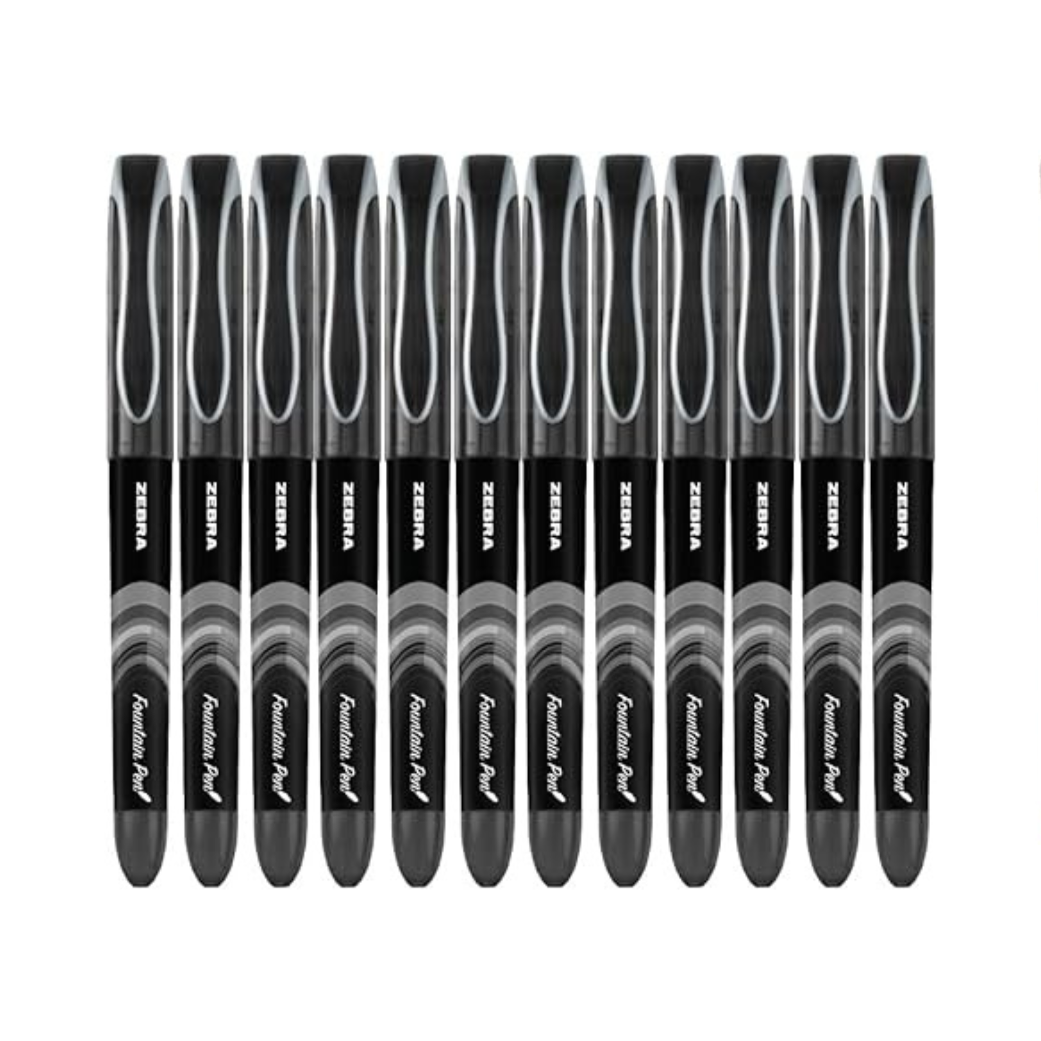 Paquete de 12 plumas estilográficas Zebra Pen