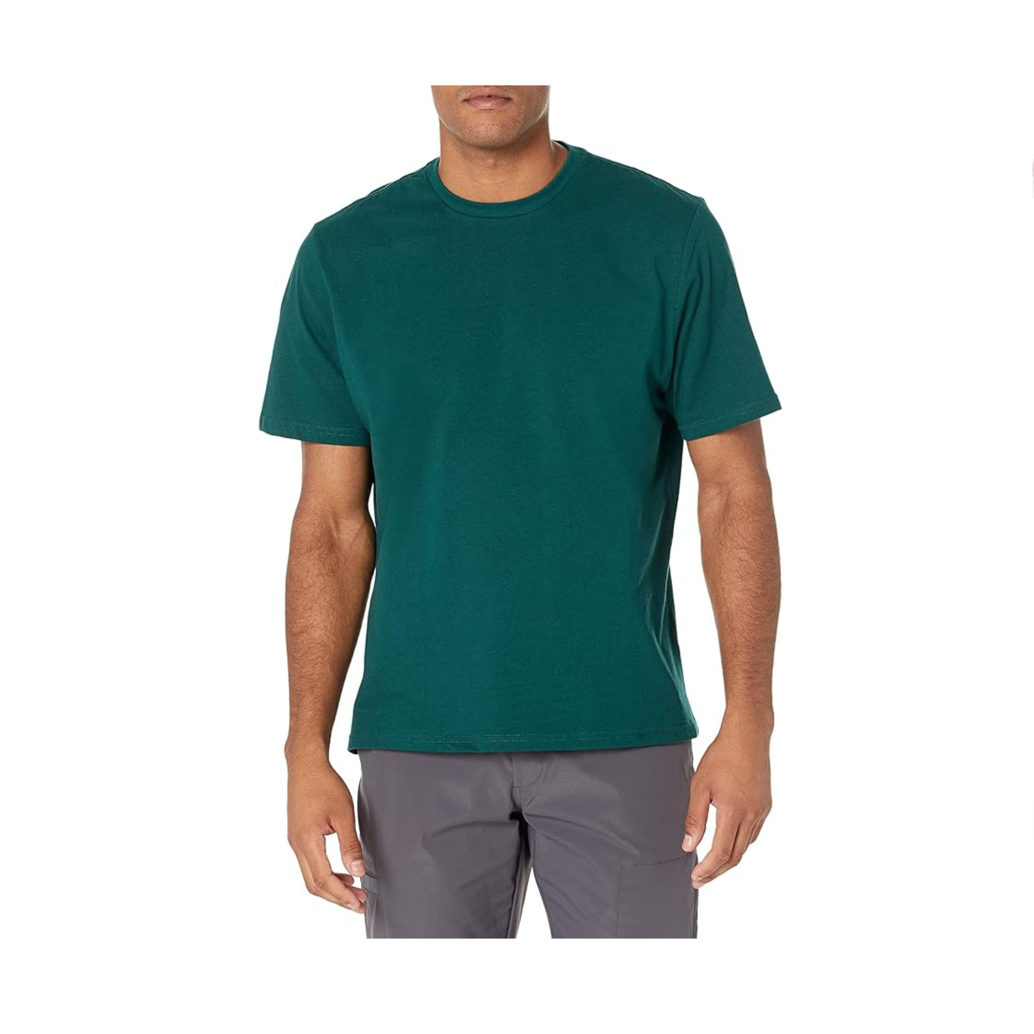 2-Pack Amazon Essentials Men's Regular-Fit Short-Sleeve Crewneck T-Shirt