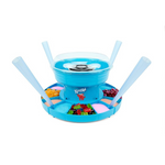 Nostalgia Kool-Aid Countertop Cotton Candy Maker with Lazy Susan