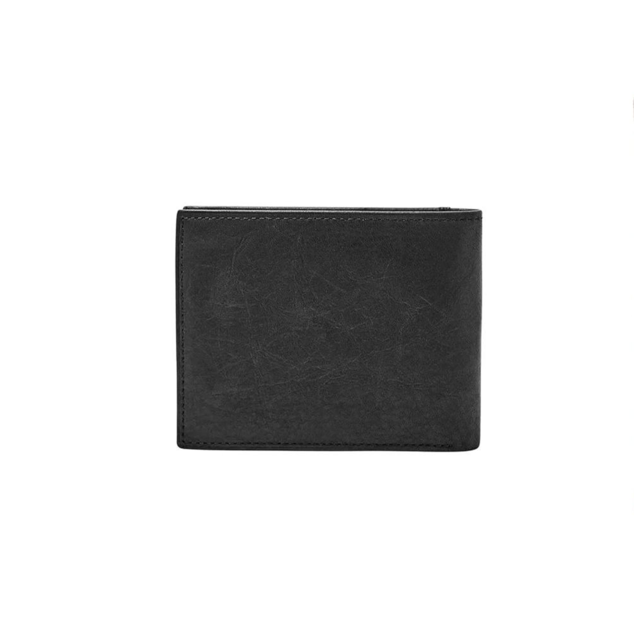 Fossil Cartera plegable de cuero Ingram para hombre con ventana abatible para identificación