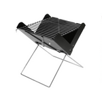 Estufa plegable portátil de acero Ozark Trail de 11" x 11"