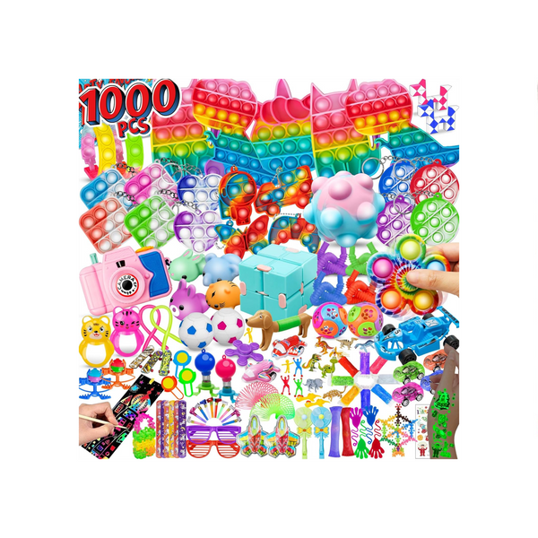 1000 Pcs Party Favors Sensory Fidget Toys Pack