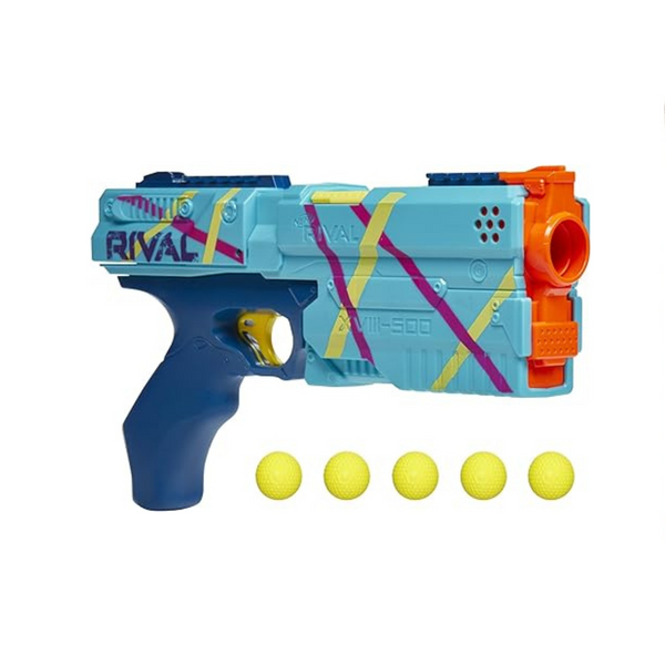 Nerf Rival Kronos XVIII 500 Blaster con 5 rondas (verde azulado)