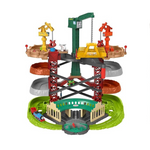 Thomas &amp; Friends Juego de vías de varios niveles Trenes y grúas Super Tower
