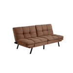 Mainstays Memory Foam Futon with Adjustable Armrests