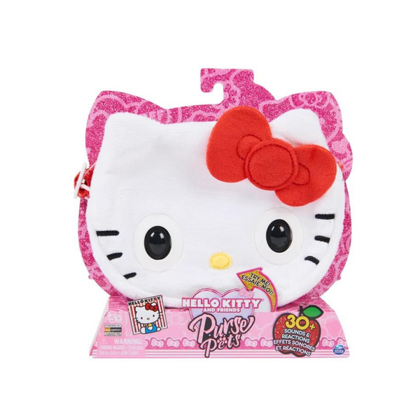 Purse Pets, Hello Kitty con más de 30 sonidos y reacciones