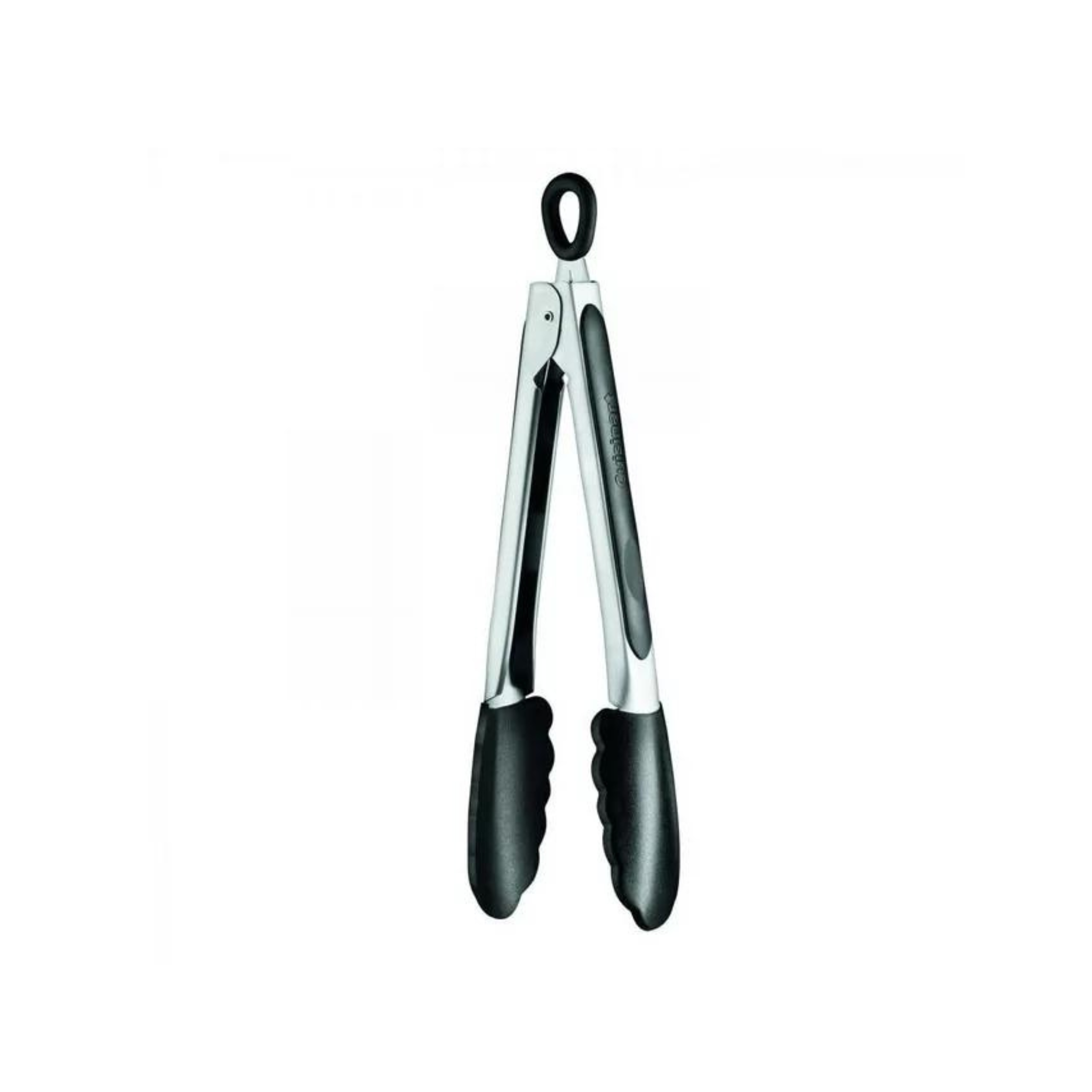 9" Cuisinart Stainless Steel Kitchen Tongs (Black