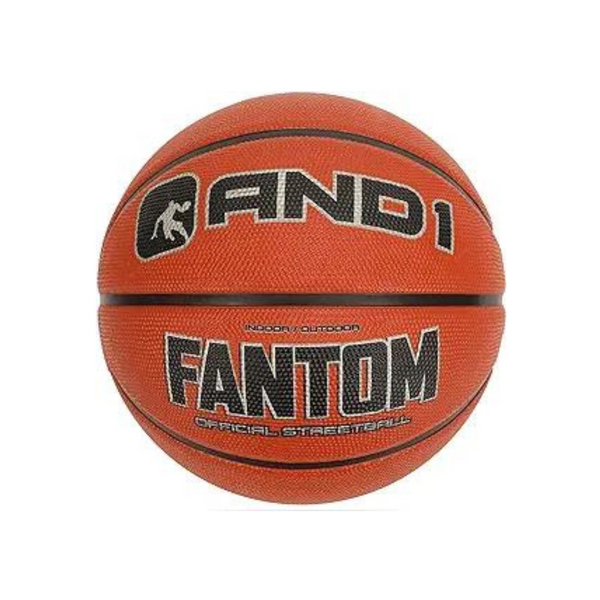 AND1 Fantom Rubber Basketball: Official Regulation Size 7