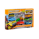 Juego de juguetes para autos Matchbox, paquete de 9