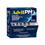 Advil PM Analgésico y ayuda para dormir durante la noche (50 × 2 cápsulas recubiertas)