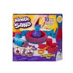 Kinetic Sand, juego de arenado con 2 libras de arena y 10 herramientas