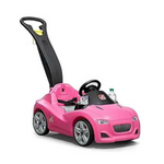 Coche de empuje Whisper Ride Cruiser de Step2, rosa