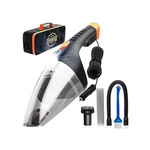Aspiradora para automóvil ThisWorx 2.0: mejorada con luz LED, filtro HEPA doble, alta potencia de succión de 110 W
