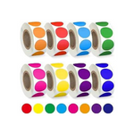 4000 pegatinas de puntos de colores de 3/4 ″ (8 rollos, 3/4 pulgadas)