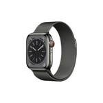 Apple Watch Series 8 GPS + Cellular 41mm With Graphite Stainless Steel Case