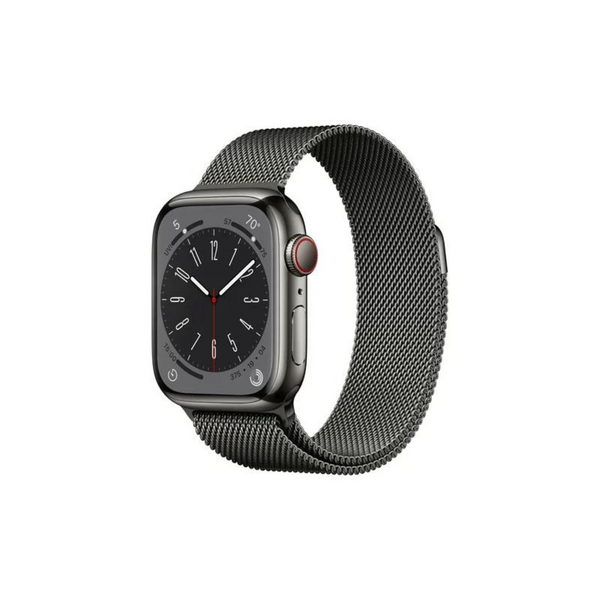 Apple Watch Series 8 GPS + Cellular 41 mm con caja de acero inoxidable grafito