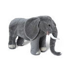 Melissa & Doug Giant Elephant – Lifelike Stuffed Animal (over 3 feet long)