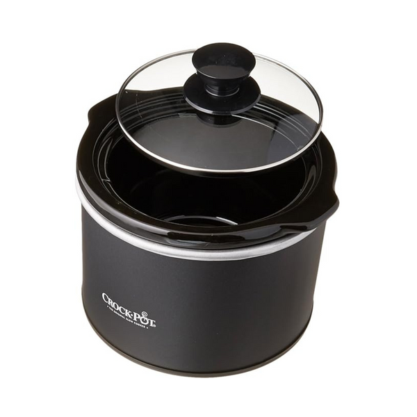 Olla de cocción lenta manual redonda Crock-Pot Mini de 1,5 cuartos
