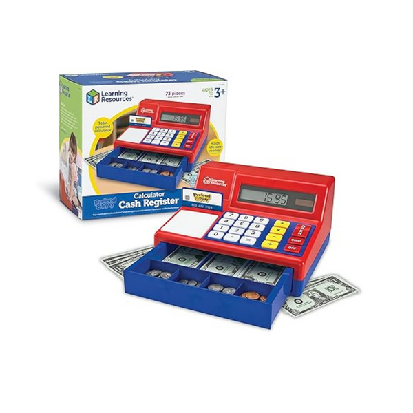 Recursos de aprendizaje Calculadora de simulación y juego Caja registradora