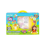 Perler Beads Bead 'n' Carry Craft Kit - 1204 cuentas, diversión portátil