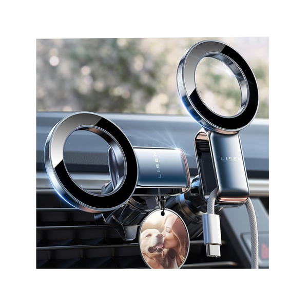 Soporte magnético para teléfono de coche para teléfonos/estuches Magsafe