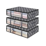 3-Pack Under Bed Storage Containers