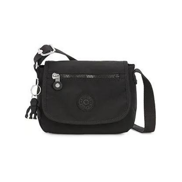 Kipling Bolso bandolera Sabian Mini para mujer (Black Noir)