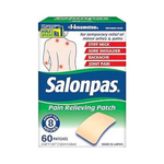 Parches para aliviar el dolor Salonpas de 60 unidades