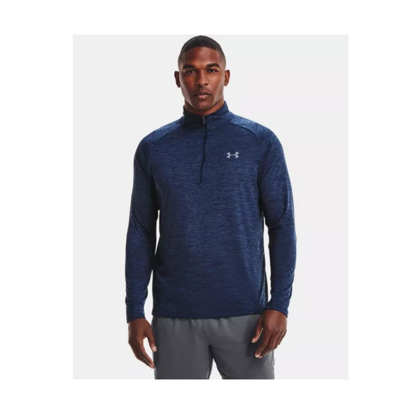 Camiseta Under Armour Hombre UA Tech 1/2 Zip Manga Larga (Varios Colores)