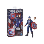 Marvel: Legends Series Figura de acción de juguete Capitán América John F. Walker de 3" 
