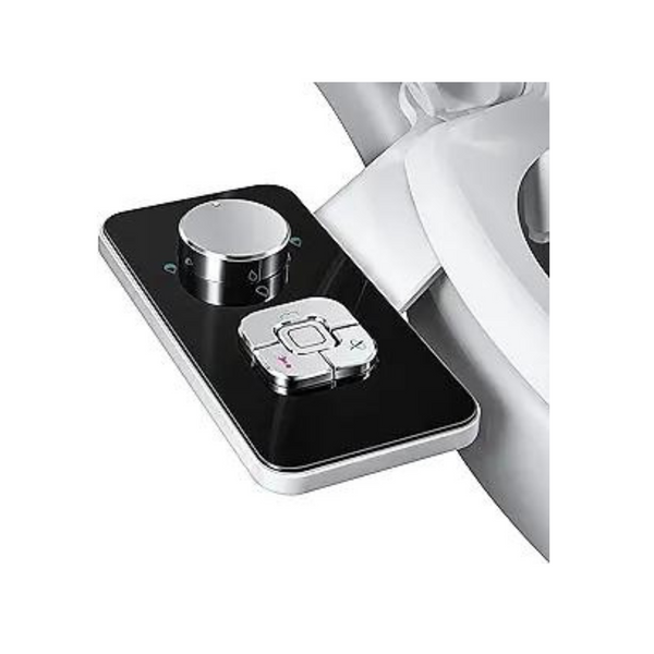 Accesorio de asiento de inodoro para bidé no eléctrico con controles de presión