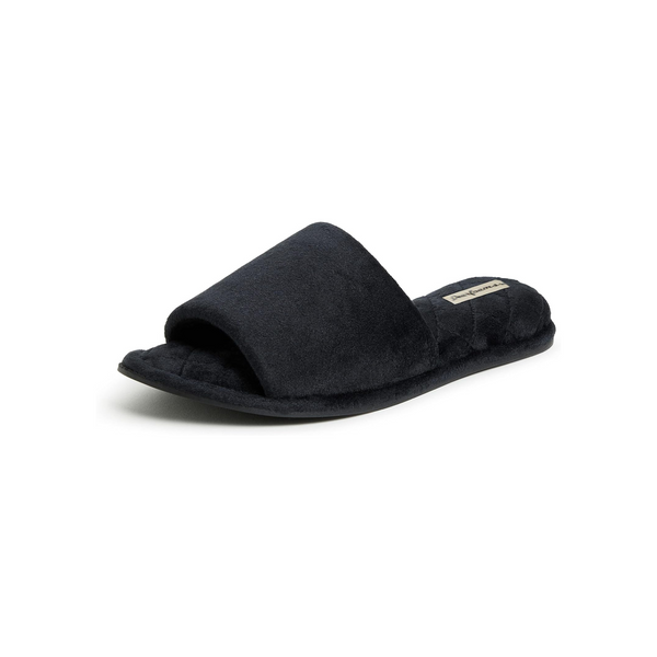 Dearfoams Women’s Beatrice Velour Slide Slippers