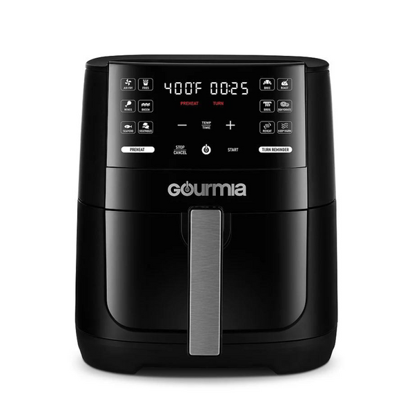 Freidora de aire digital Gourmia de 6 cuartos