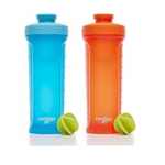 Botellas mezcladoras Contigo Fit Shake &amp; Go 2.0 con tapa a prueba de fugas, botella de agua para gimnasio de 28 oz