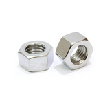 100 unidades de tuercas hexagonales anticorrosión de acero inoxidable de 1/4"-20