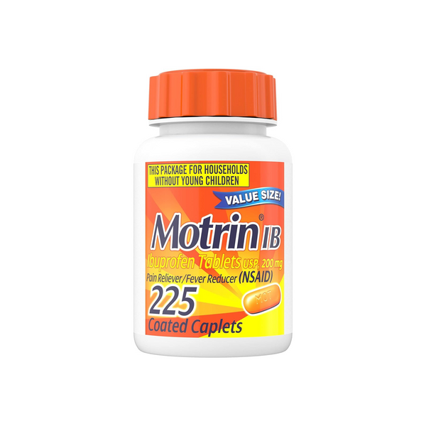 Motrin IB, tabletas de ibuprofeno de 200 mg (220 unidades)
