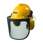 Conjunto combinado de casco protector de seguridad para motosierra Oregon con visera