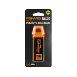 Fiskars 771020-1001 Pro Utility Knife Replacement Blades, 10 Pack, Silver 10 Count