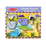 Melissa & Doug Wooden Chunky Puzzles
