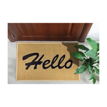 Welcome Collection Non-Slip Rubberback Welcome Design Doormat