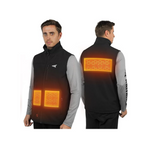 KastKing Calido Chaleco polar de invierno con calefacción para hombre o mujer + manoplas para niños