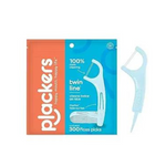 Hilo dental Plackers Twin-Line de 300 unidades (sabor a menta fresca)